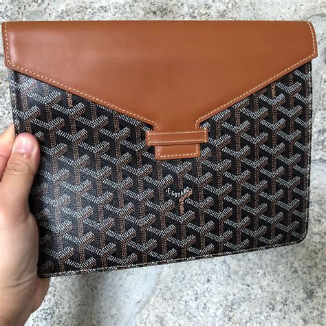 goyard envelope clutch bag|goyard clutch for sale.